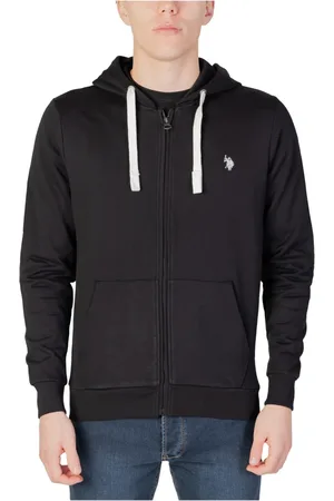 U.S. Polo Assn. Herren, Sweatshirts & Hoodies, Schwarzk, MGröße: