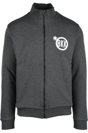 Bikkembergs Herren, Sweatshirts & Hoodies, Grau, MGröße: