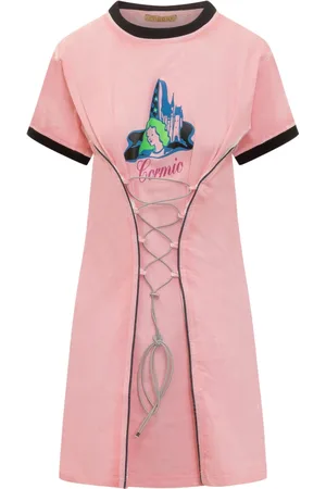 CORMIO Damen, Kleider, Rosa, 2XSGröße: