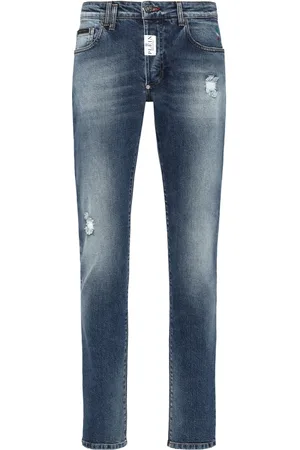 Philipp Plein Herren, Jeans, Blau, W30Größe: