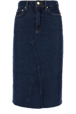 Ganni Damen, Röcke, Blau, 2XSGröße: