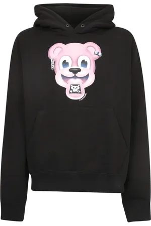 DOMREBEL Herren, Sweatshirts & Hoodies, Schwarzk, SGröße: