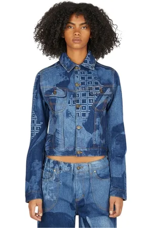 Ahluwalia Damen, Jacken, Blau, SGröße: