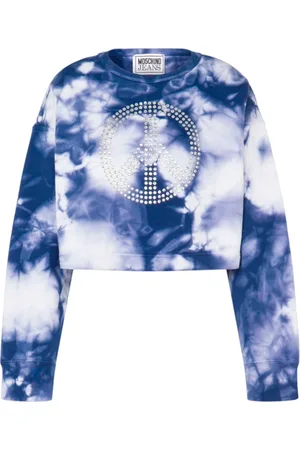 Moschino Damen, Sweatshirts & Hoodies, Blau, SGröße: