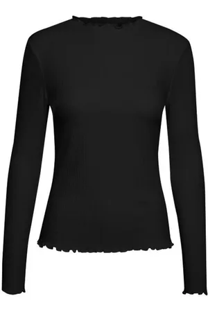 Karen by Simonsen Damen, Oberteile, Schwarzk, LGröße: