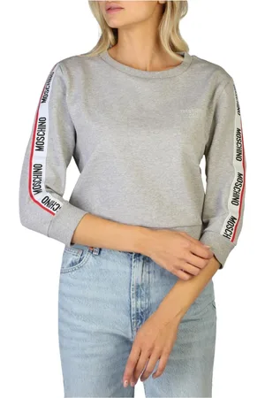 Moschino Damen, Sweatshirts & Hoodies, Grau, MGröße: