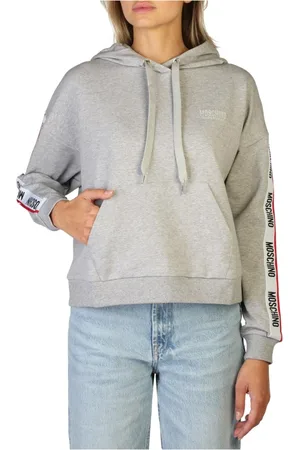 Moschino Damen, Sweatshirts & Hoodies, Grau, LGröße: