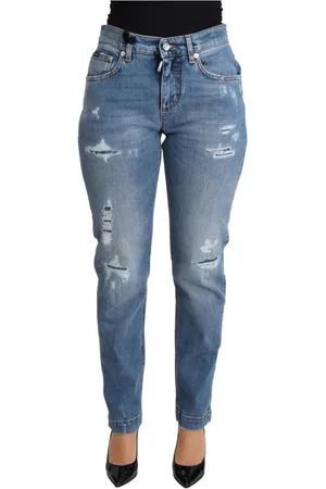 Dolce & Gabbana Damen, Jeans, Blau, 2XSGröße: