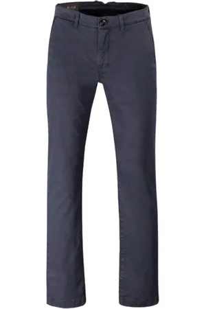 MOORER Herren, Hosen, Blau, 2XLGröße: