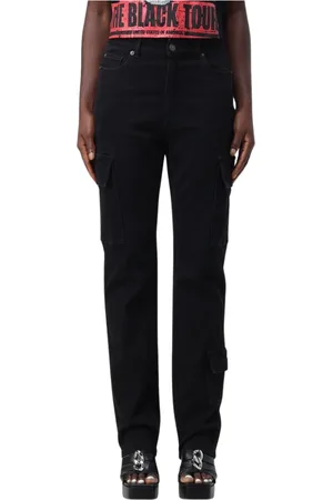 Twin-Set Damen, Jeans, Schwarzk, W27Größe: