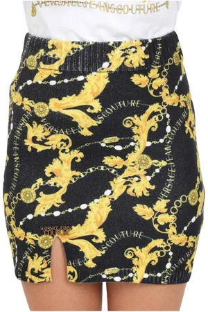 VERSACE Damen, Röcke, Schwarzk, LGröße: