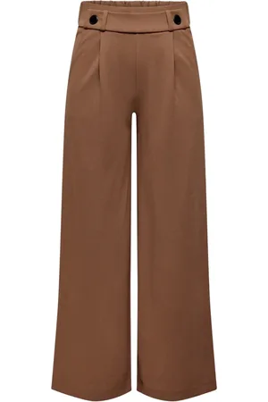 JACQUELINE DE YONG Damen, Hosen, Braun, SGröße: