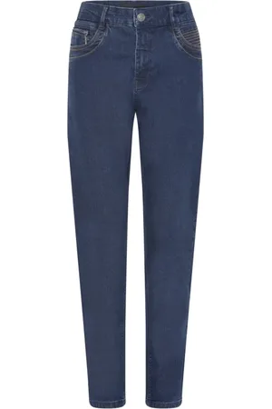 C.ro Damen, Jeans, Blau, 4XLGröße: