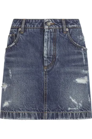Dolce & Gabbana Damen, Röcke, Blau, SGröße: