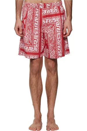 ARIES Herren, Shorts, Rot, SGröße: