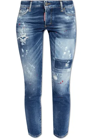 Dsquared2 Damen, Jeans, Blau, 2XSGröße: