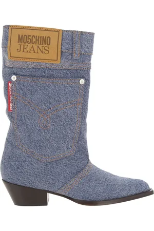 Moschino Damen, Schuhe, Blau, 36 EUGröße: