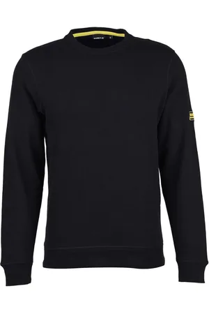 Barbour Herren, Sweatshirts & Hoodies, Schwarzk, LGröße: