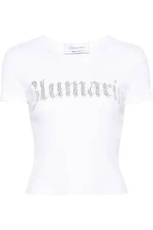 BLUMARINE Damen, Oberteile, Weiß, MGröße: