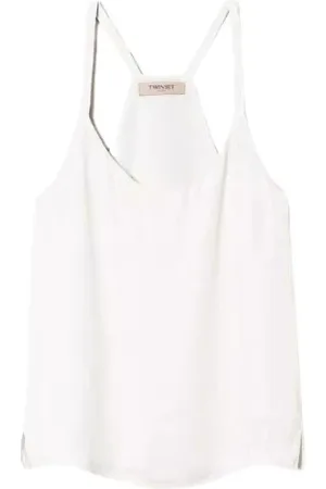 Twin-Set Damen, Oberteile, Weiß, XLGröße: