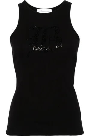 BLUMARINE Damen, Oberteile, Schwarzk, MGröße: