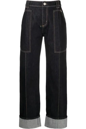 Alexander McQueen Damen, Jeans, Blau, W25Größe: