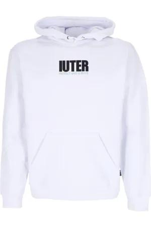 IUTER Herren, Sweatshirts & Hoodies, Weiß, LGröße: