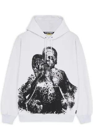 IUTER Herren, Sweatshirts & Hoodies, Weiß, LGröße: