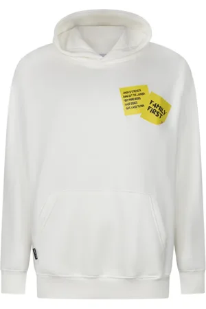 Family First Herren, Sweatshirts & Hoodies, Weiß, SGröße: