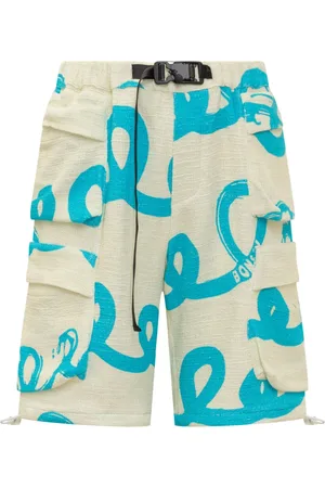 BONSAI Herren, Shorts, Mehrfarbig, SGröße: