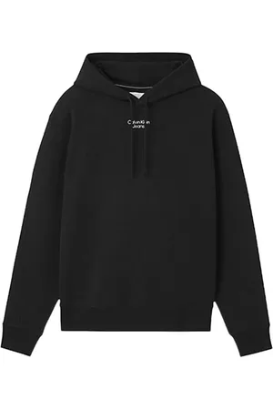 Calvin Klein Herren, Sweatshirts & Hoodies, Schwarzk, SGröße:
