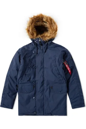 Alpha Industries Herren, Jacken, Blau, XLGröße: