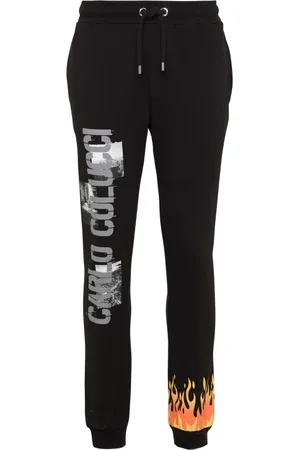 Carlo Colucci Herren, Hosen, Schwarzk, 2XLGröße: