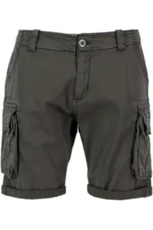 Alpha Industries Herren, Shorts, Grau, W30Größe: