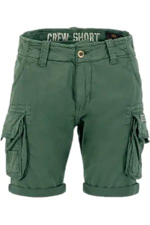 Alpha Industries Herren, Shorts, Grün, W32Größe:
