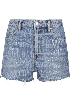 Alexander Wang Damen, Shorts, Blau, W27Größe: