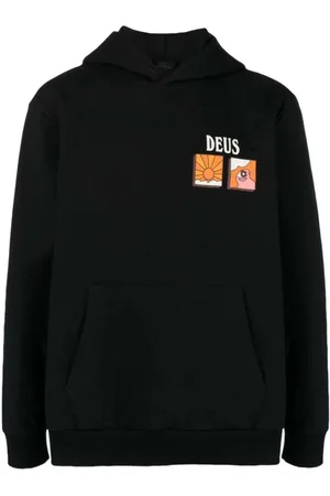 Deus Ex Machina Herren, Sweatshirts & Hoodies, Schwarzk, SGröße: