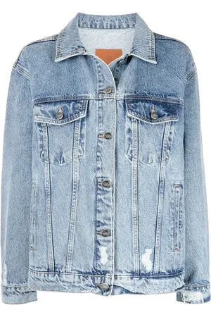 ANINE BING Damen, Jacken, Blau, LGröße: