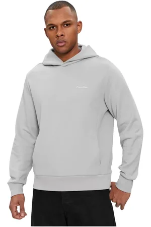 Calvin Klein Herren, Sweatshirts & Hoodies, Grau, 2XLGröße: