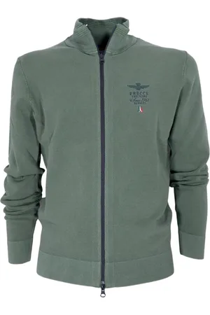 Aeronautica Militare Herren, Sweatshirts & Hoodies, Grün, 3XLGröße: