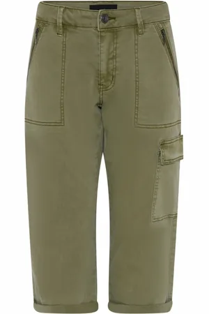 C.ro Damen, Shorts, Grün, LGröße: