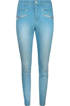 2-Biz Damen, Jeans, Blau, 3XLGröße: