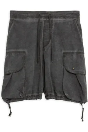 A PAPER KID Damen, Shorts, Schwarzk, LGröße: