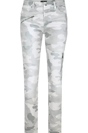 monari Damen, Jeans, Grau, XLGröße:
