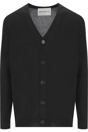 AMARANTO Amaránto, Herren, Strickwaren, Schwarzk, LGröße: