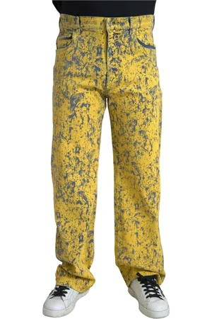 Dolce & Gabbana Herren, Jeans, Gelb, MGröße: