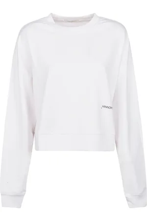 hinnominate Damen, Sweatshirts & Hoodies, Weiß, SGröße: