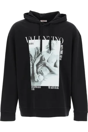 VALENTINO Herren, Sweatshirts & Hoodies, Schwarzk, SGröße: