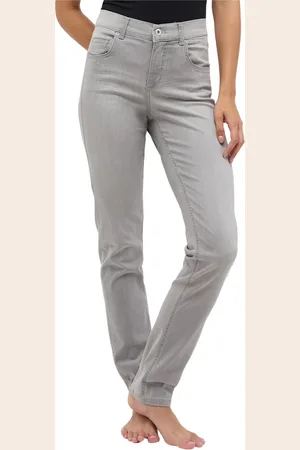 Angels Damen, Jeans, Grau, 2XLGröße: