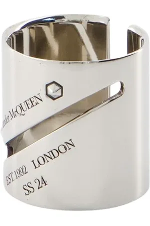 Alexander McQueen Herren, Accessories, Grau, 56 MMGröße: